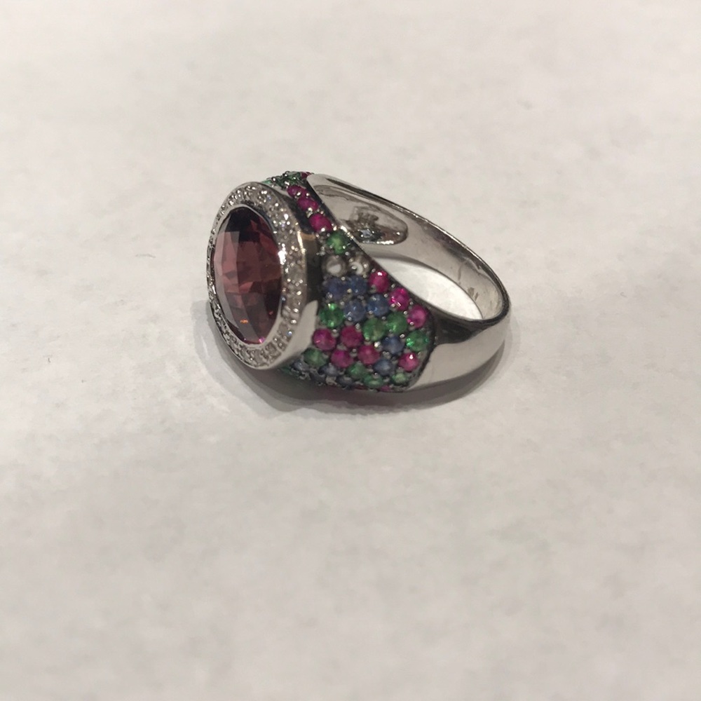 Quartz Diamond Ring - Picture 2 of 7